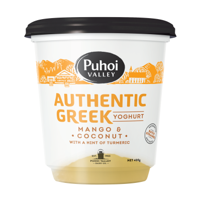 Puhoi Valley Greek Yoghurt Mango & Coconut
