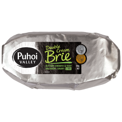 White Double Cream Brie 220g