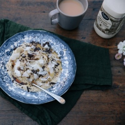 vanilla brown rice porridge 3