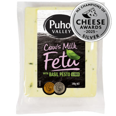 Cow feta basil
